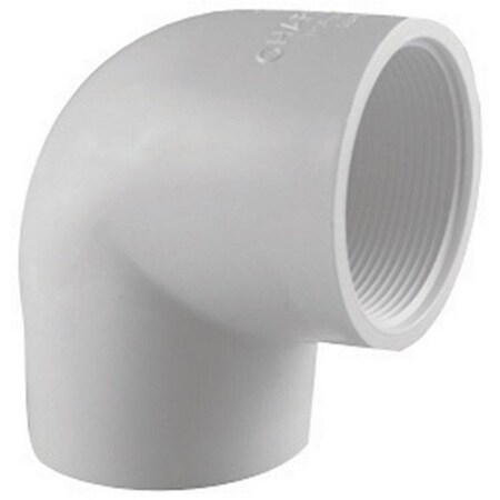 Charlotte Pipe And Foundry PVC 02301 1400 105 in 90 Degree FPT Elbow 41878